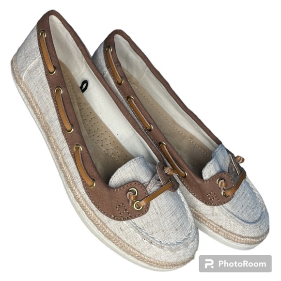 ST. JOHNS BAY | NWOT WOMENS ST. JOHNS BAY FLEX FORM SJB PAYNE BROWN FLATS, 8.5M - Picture 2 of 6